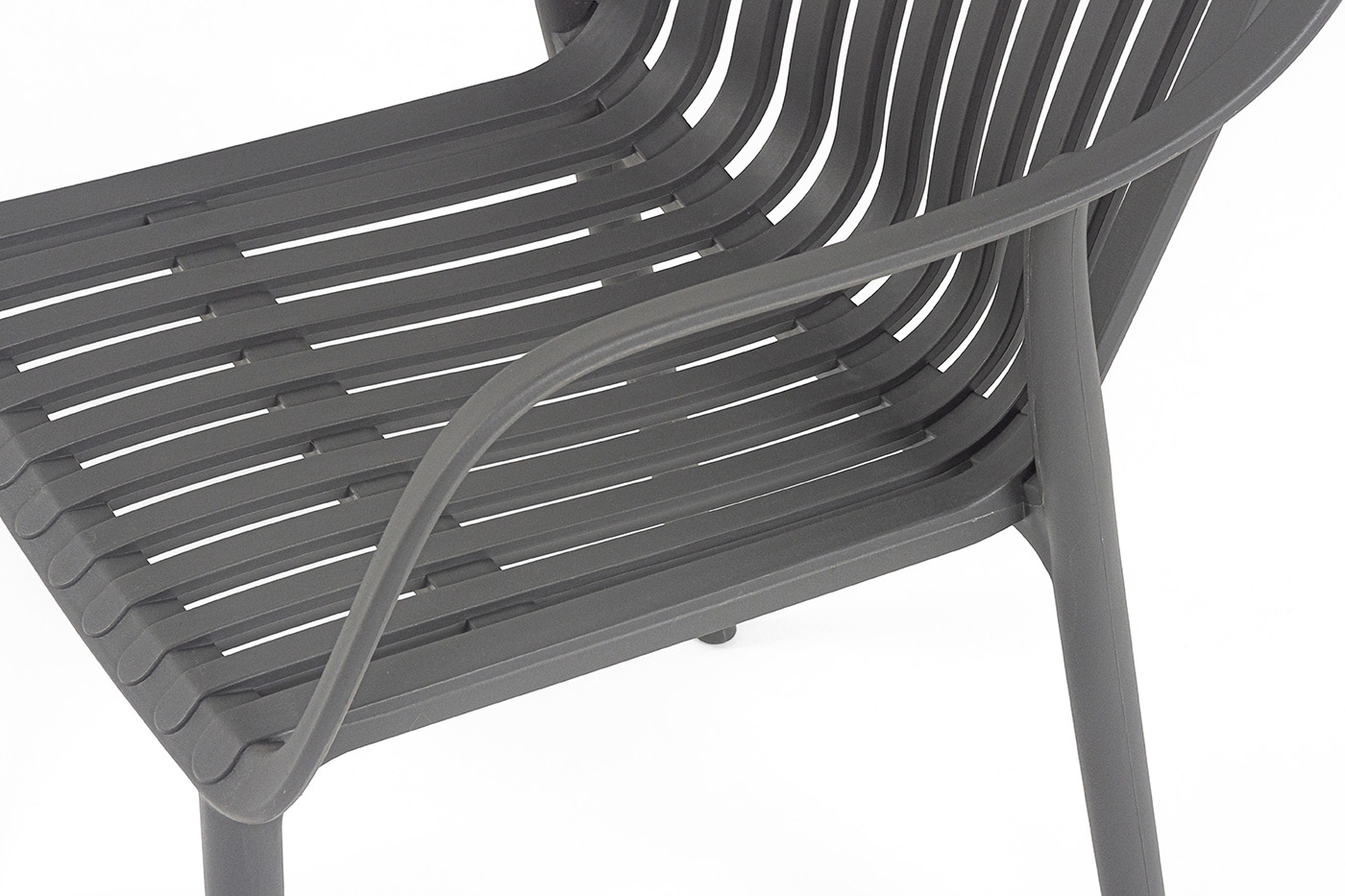 Мохито стул пластиковый, цвет темно-серый фото 6