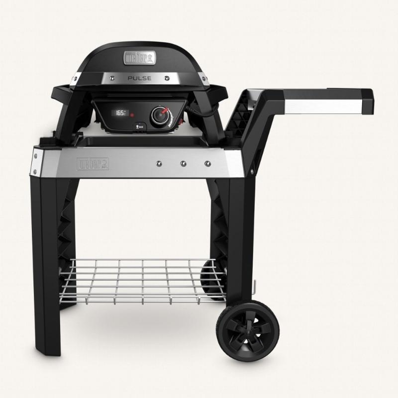 Электрический гриль Weber Pulse 1000 Черный с тележкой фото 1