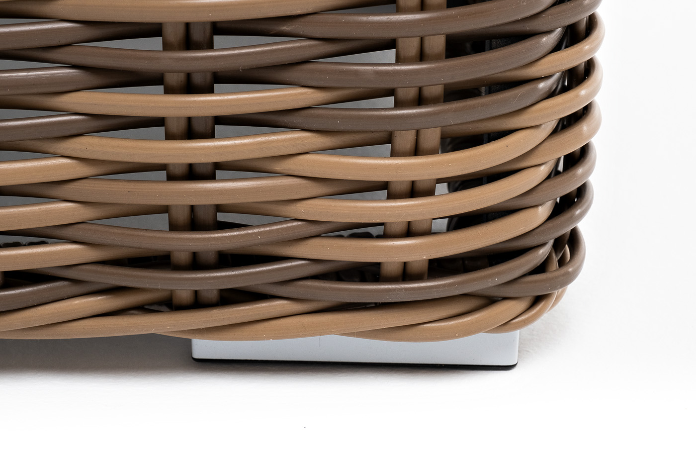 Палермо журнальный столик из искусственного ротанга, цвет соломенный фото 7