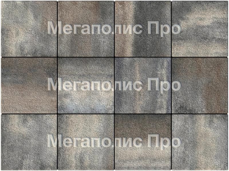 Тротуарные плиты Выбор Квадрум В.1.К.10 300х300х100 мм Листопад Гранит Старый замок фото 4