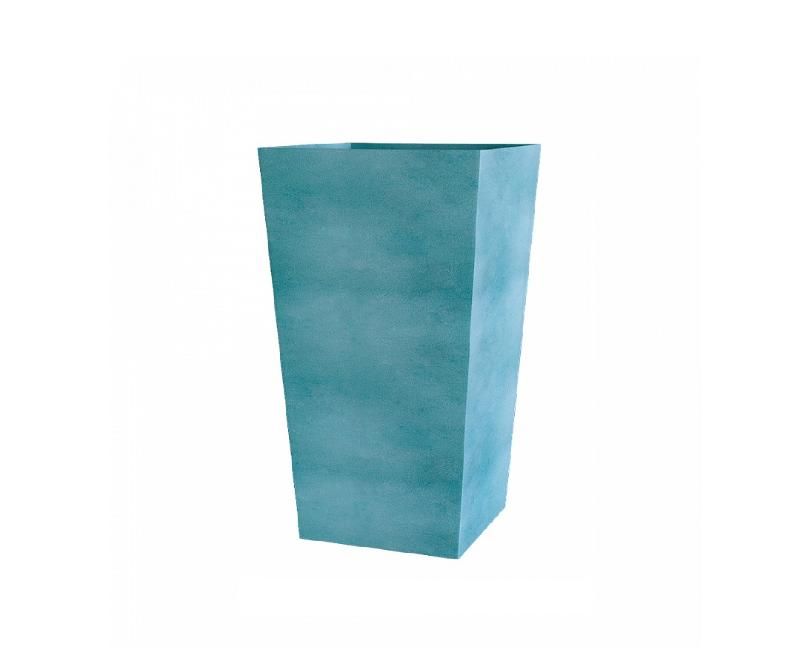 Кашпо Concretika Коник 30x30x50 Cloudy Blue фото 1