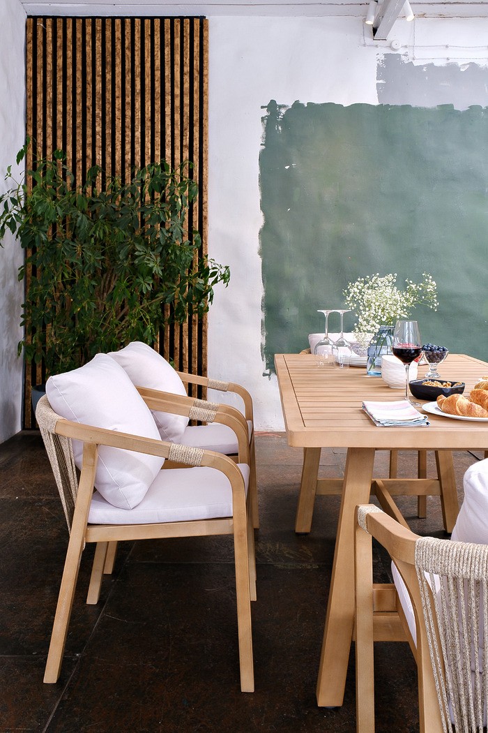 Обеденная группа из акации RIMINI M со столом 170 см Joygarden фото 5