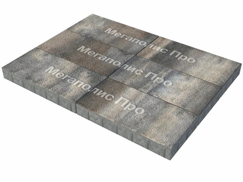 Тротуарная плитка Выбор Прямоугольник Б.5.П.10 600х300х100 мм Листопад Гранит Старый замок фото 3