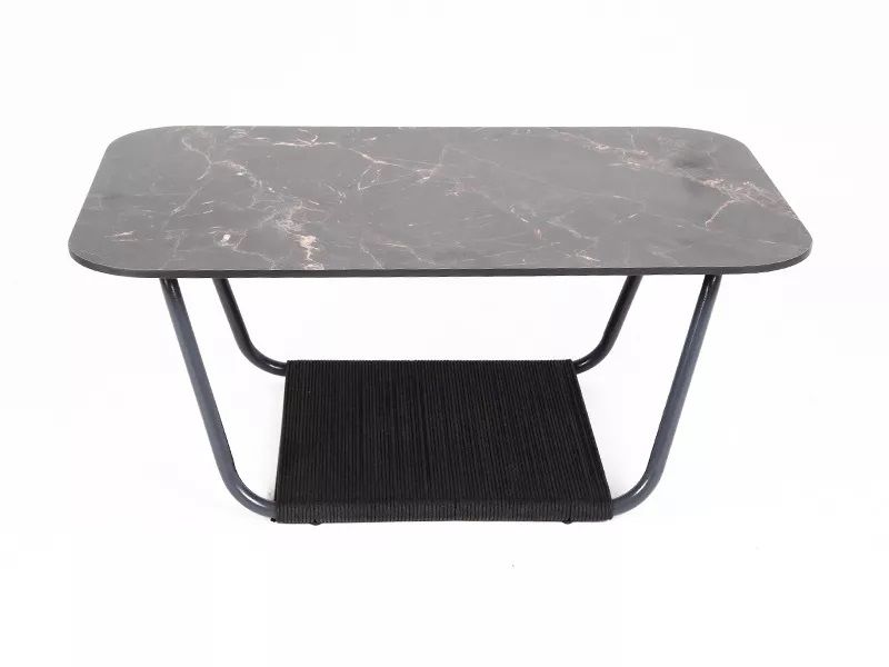 Журнальный столик Гранада 4SIS, цвет черный мрамор фото 2
