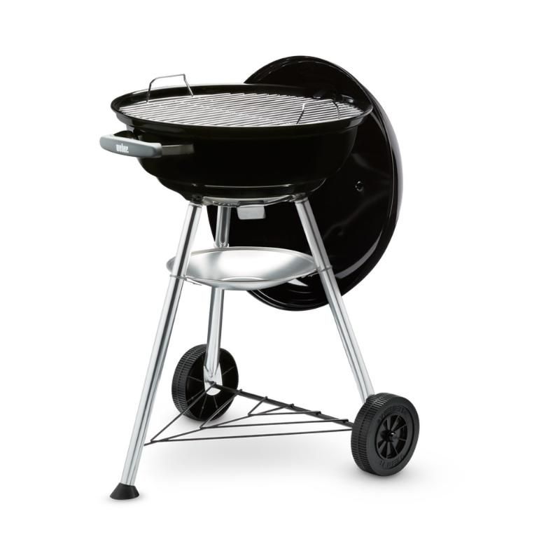 Угольный гриль Weber Compact Kettle 47 см, Черный 1221004 фото 3