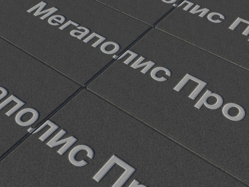 Тротуарная плитка Выбор Прямоугольник Б.5.П.10 600х300х100 мм Стандарт Черный фото 2