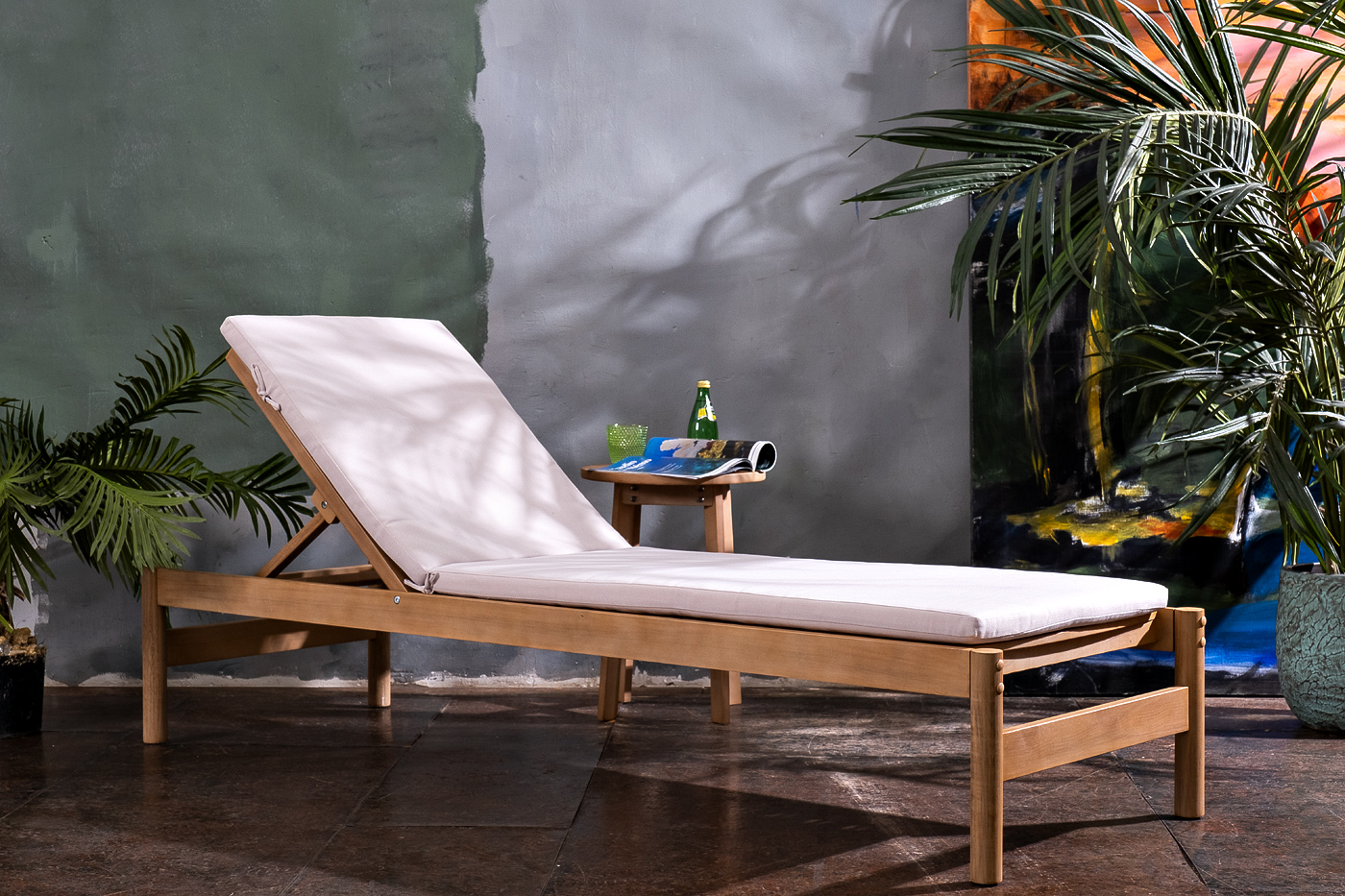 Боковой стол из акации RIMINI Joygarden фото 3