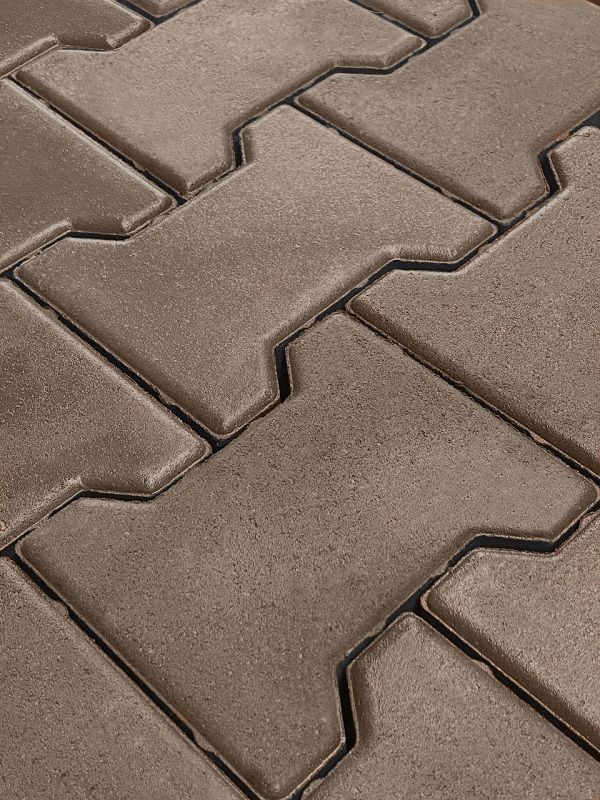 Тротуарная плитка Koldiz Катушка 60 мм Моно Коричневый фото 1