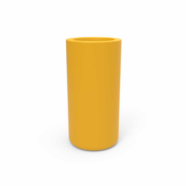 Кашпо Berkano Smoov Planter Cylinder DB Yellow фото 1