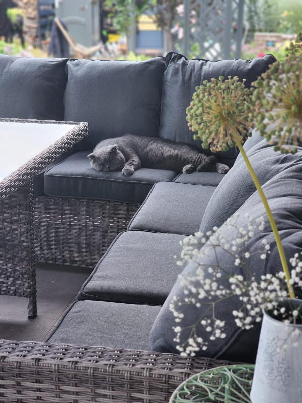 Комплект мебели Zorro Plus Royal Family из искусственного ротанга, цвет серый фото 11