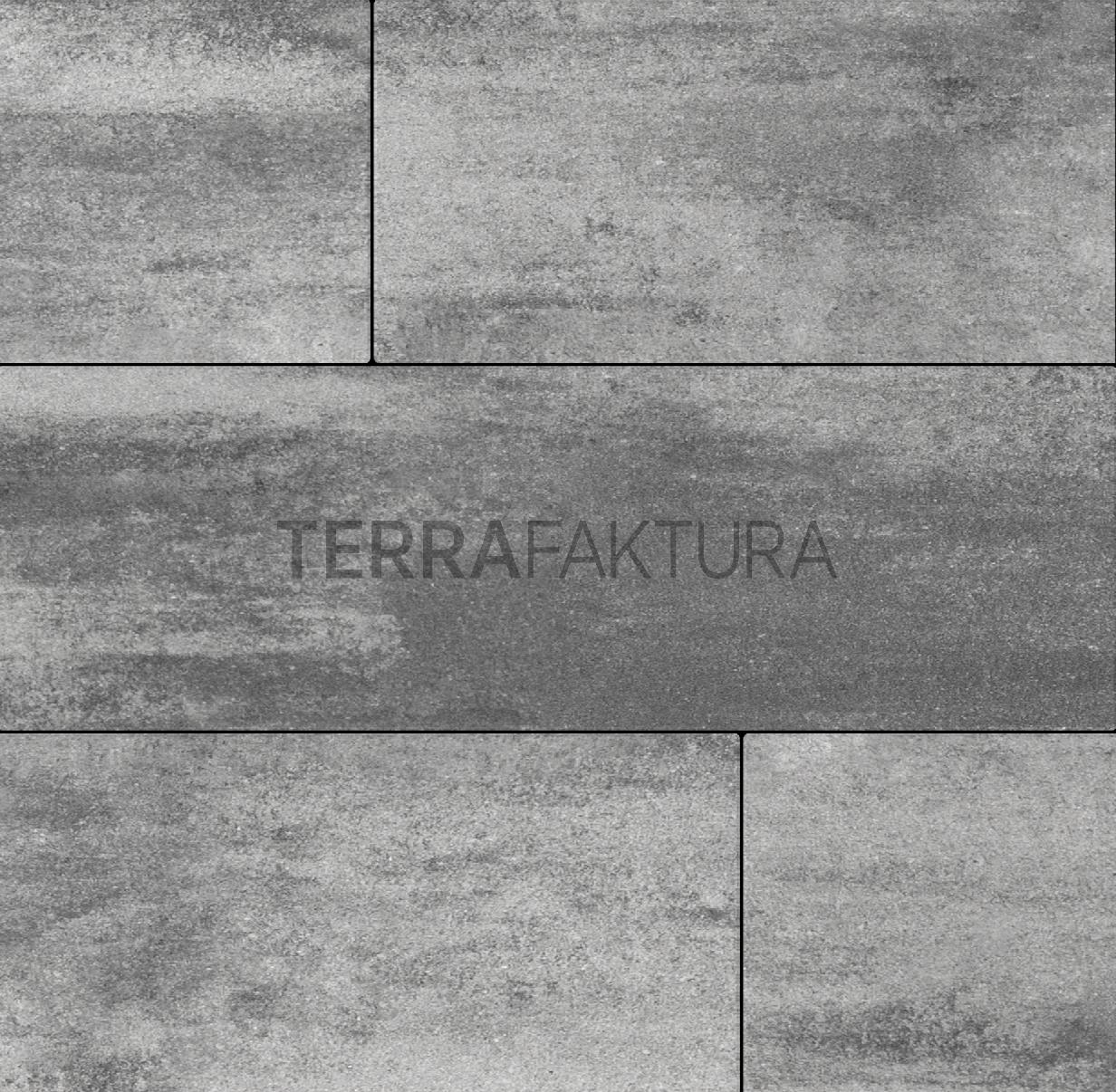 Тротуарная плитка Terrafaktura Лонго 900x300x80 мм Тихие сумерки фото 1