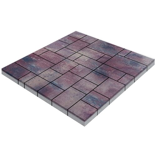 Тротуарная плитка Artstein Инсбрук Альпен 60 мм Color Mix Каратау фото 2