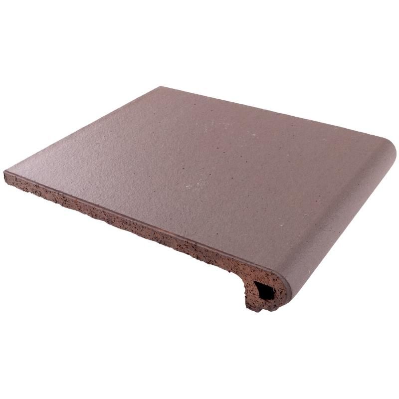 Ступень фронтальная CANADA GRES Natura 017 Brown 244x330 мм R11 фото 1