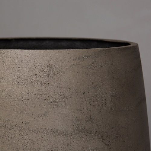 Кашпо Concretika Цилиндр D40 H40 Смоки грей фото 2
