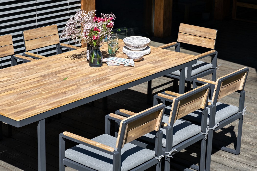 Обеденная группа из алюминия TOPA XL Joygarden фото 5