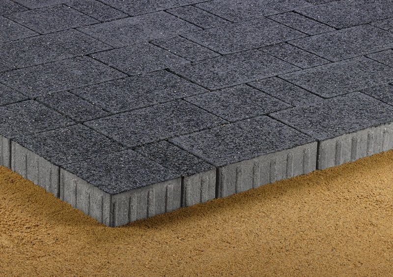 Тротуарная плитка 342 Механический завод Новый Город 60мм коллекция Гранит цвет Тейт фото 2