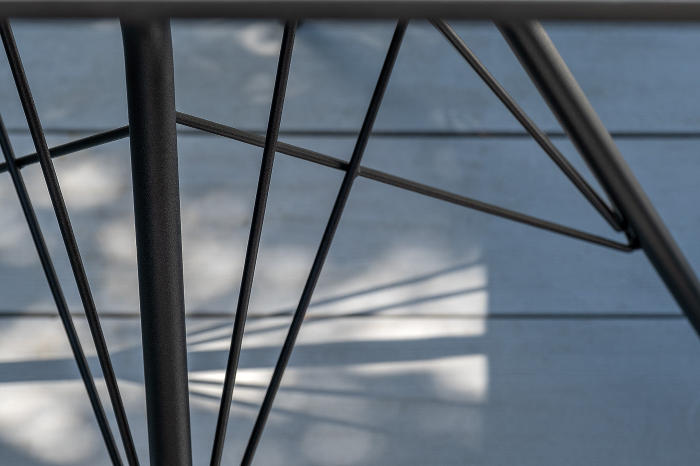 Конте интерьерный стол из HPL 63x63см, цвет серый гранит фото 6