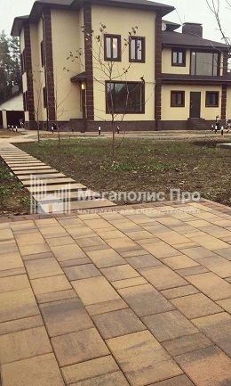 Проект «Прайд». Тротуарная плитка Старый город Ландхаус Прайд