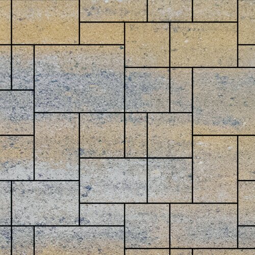 Тротуарная плитка Artstein Инсбрук Альпен 60 мм Color Mix Сиена фото 1