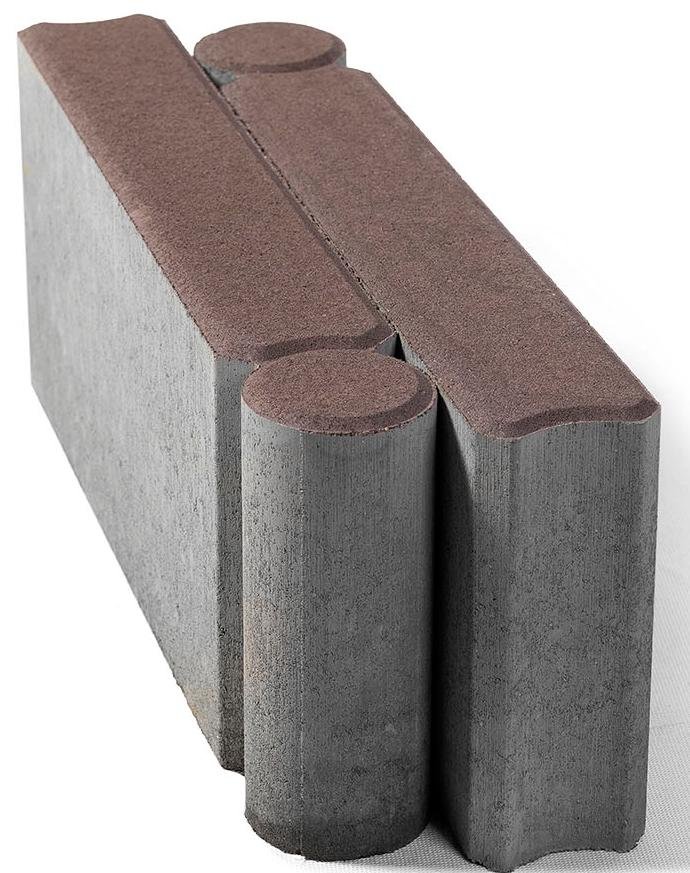 Бордюр шарнирный Braer коричневый фото 2