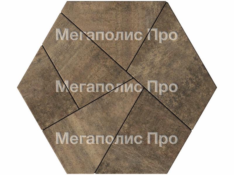 Тротуарная плитка Выбор Оригами Б.4.Фсм.8 80 мм Листопад Шелковица фото 3