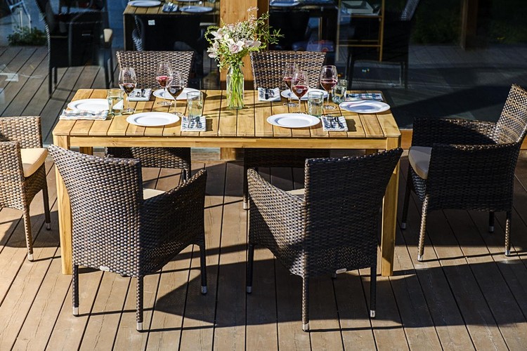 Обеденный комплект AURA 170 см на 6 персон с креслами Joygarden фото 6