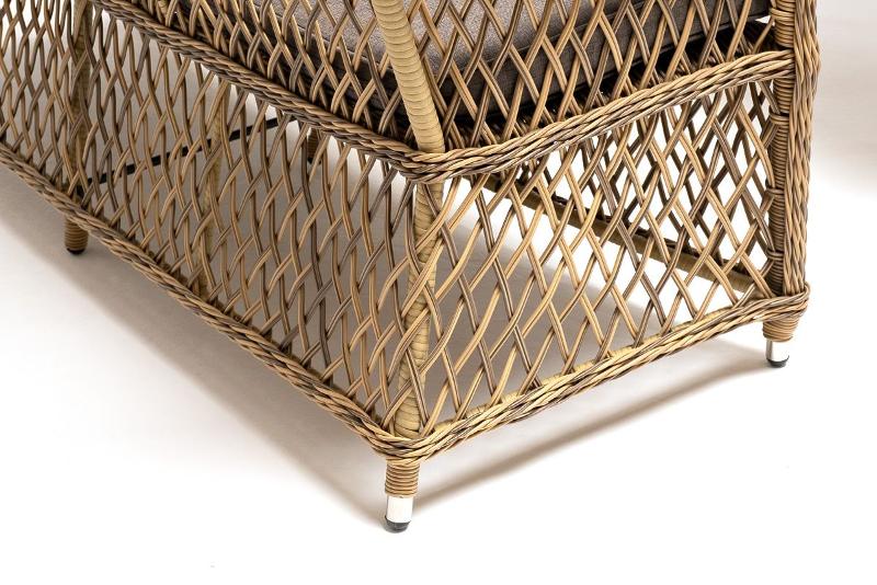 Обеденная группа Катания 4SIS на 6 персон, цвет соломенный фото 3