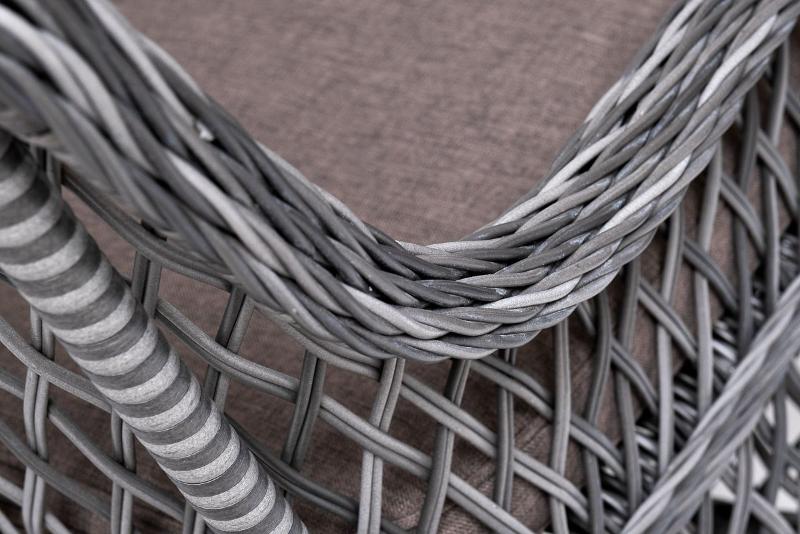 Обеденная группа Катания 4SIS на 6 персон, цвет графит фото 3