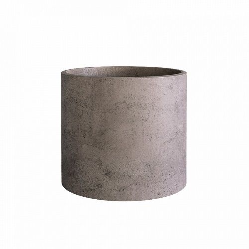 Кашпо Concretika Cylinder D40 H40 Smokey Grey фото 1