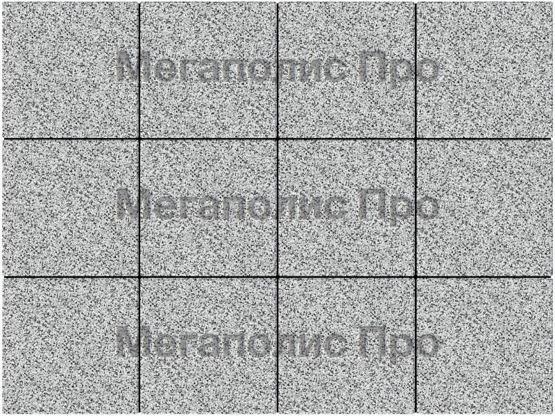 Тротуарные плиты Выбор Квадрум Б.6.К.8 400х400х80 мм Стоунмикс Бело-черный фото 4