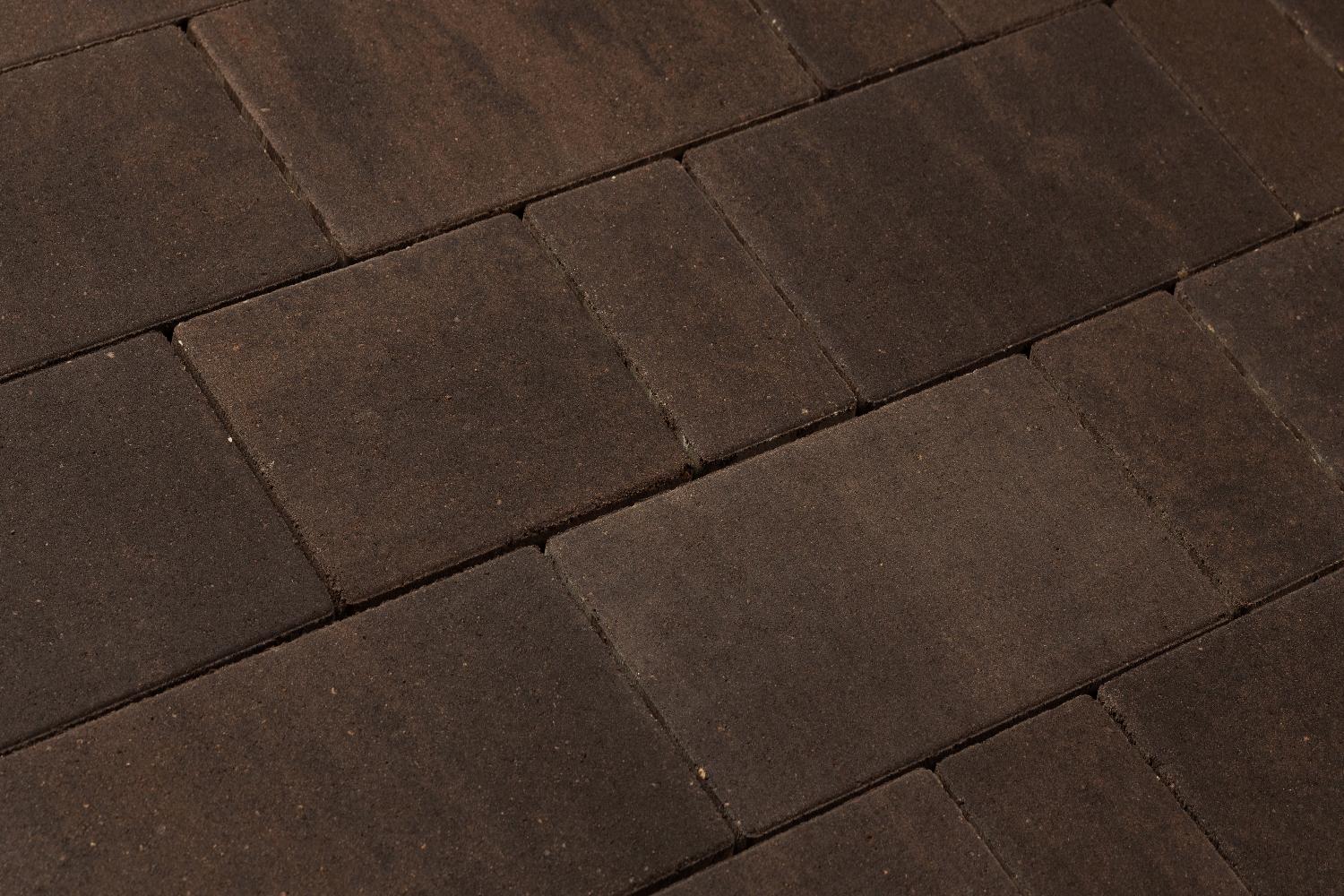 Тротуарная плитка 342 Механический завод Новый Город Классик ColorMix 80 мм Арабика фото 2