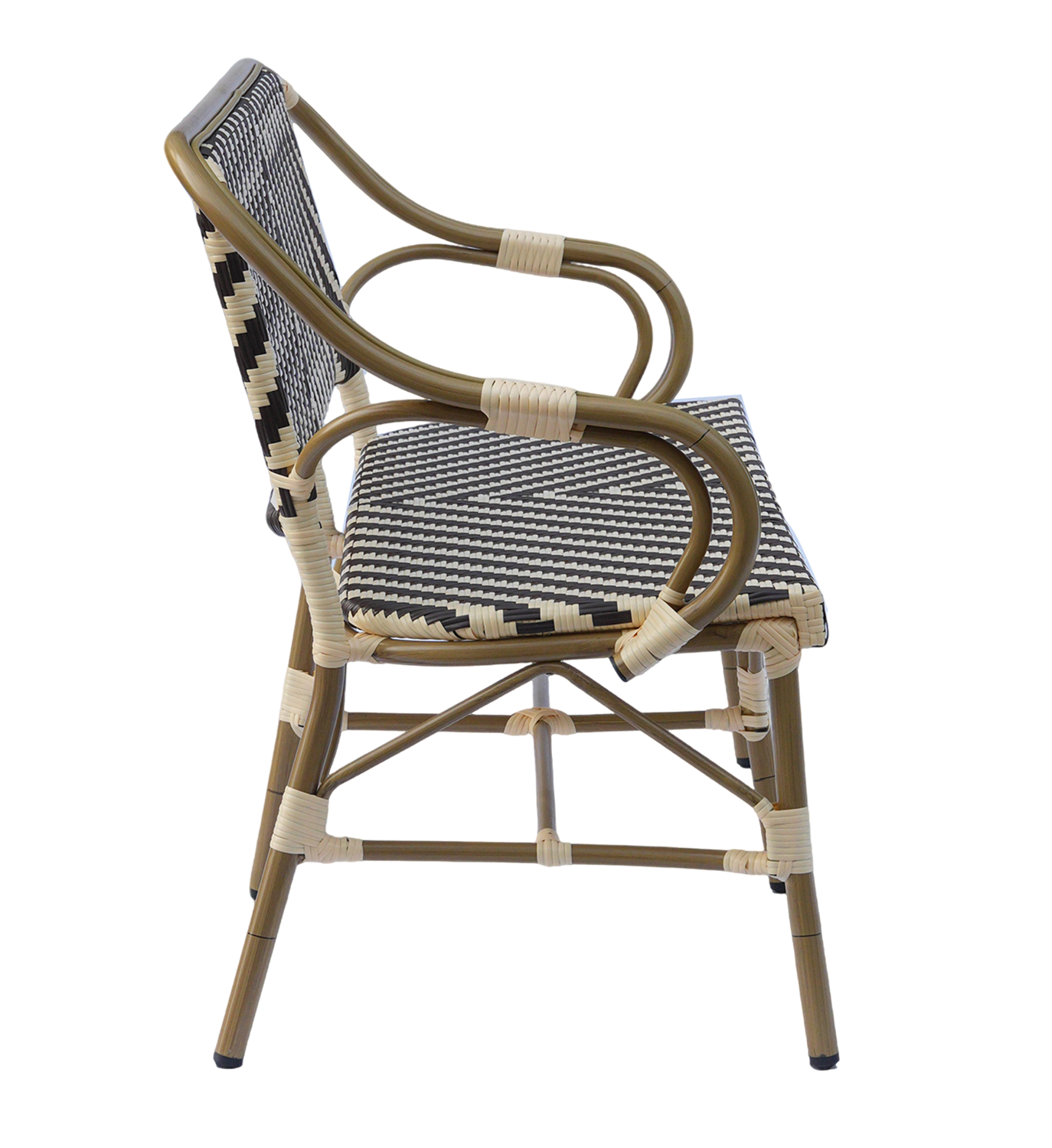 Кабри диван двухместный из искусственного ротанга, цвет бежево-коричневый фото 3