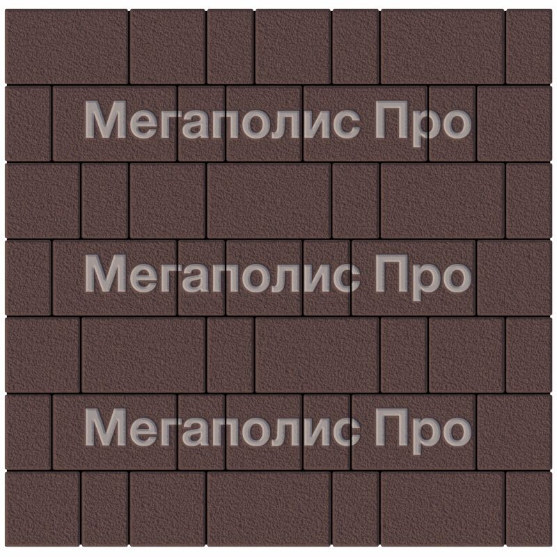 Тротуарная плитка Выбор Старый город А.1.Фсм.4 40 мм. Коричневый Гранит фото 3