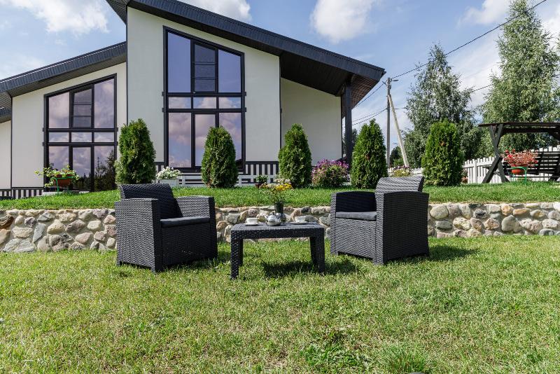 Обеденный комплект Lana XS Royal Family из пластика, цвет графит фото 1