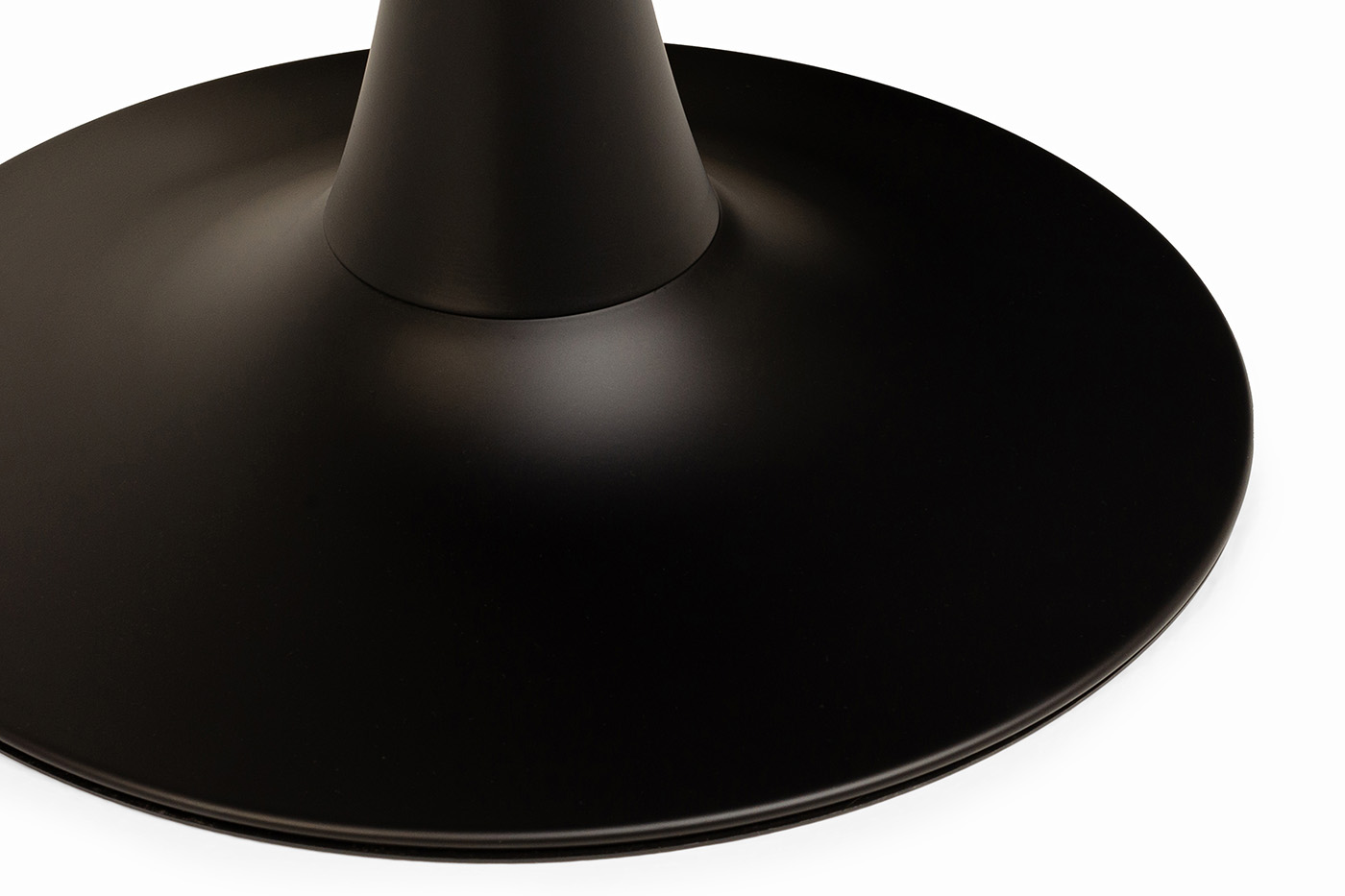 Тюльпан интерьерный стол из HPL круглый Ø90см, цвет серый гранит фото 4