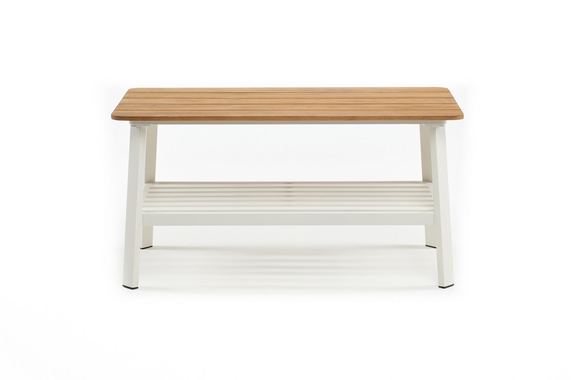 Кофейный стол из алюминия CONCORDE белый Joygarden фото 2