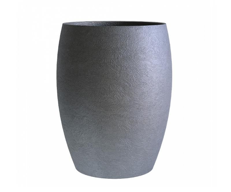 Кашпо Concretika Овал D30 H41 Premium Grey фото 1