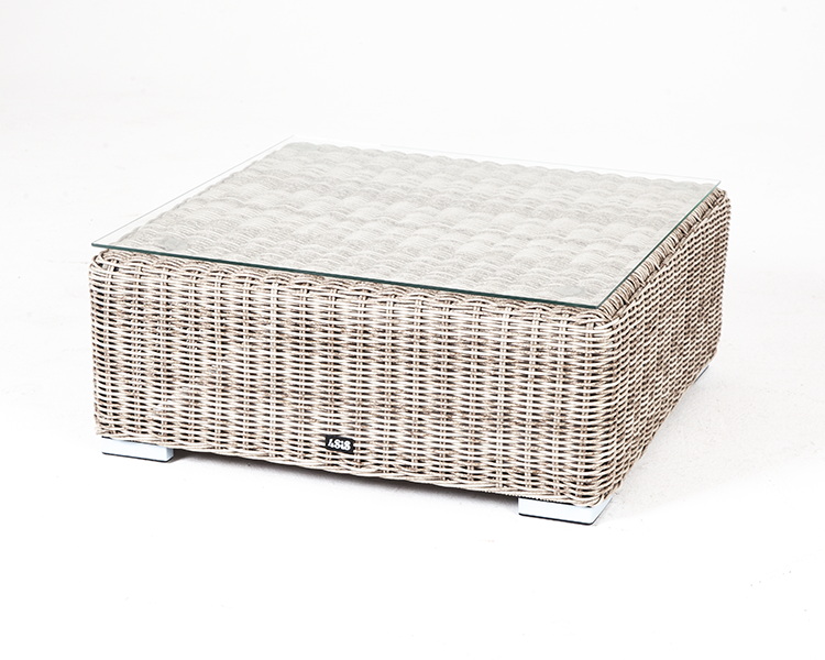 Лунго журнальный столик плетеный, цвет бежевый фото 1