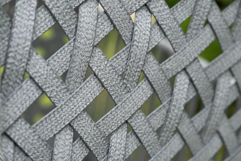 Подвесное кресло Капри 4SIS из искусственного ротанга, цвет серый фото 6