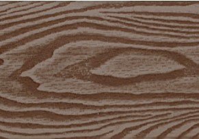 Террасная доска Террапол Смарт 3D Полнотелая без паза 3000 или 2000х130х24 мм, цвет Тик Киото