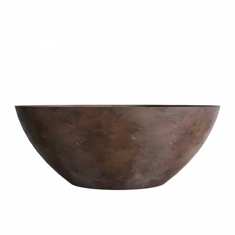 Кашпо Concretika Bansai D50 H20 Taupe Concrete фото 1