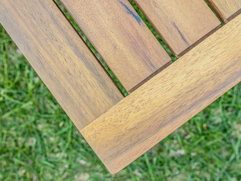 Лаунж-зона Brooklyn Royal Family из дерева с угловым диваном, цвет серый фото 9