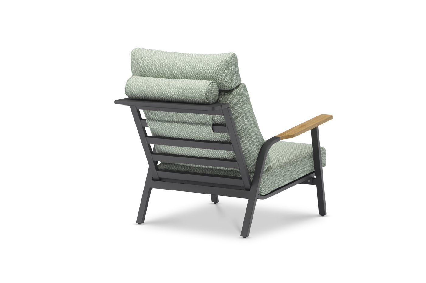 Комплект лаунж мебели Malmo Brafritid с 3-х местным диваном,антрацит/зелёный, алюминий фото 4