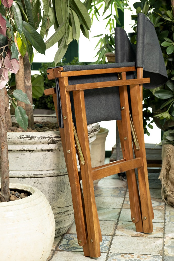 Стул из акации DIRECTOR темно-серый Joygarden фото 5