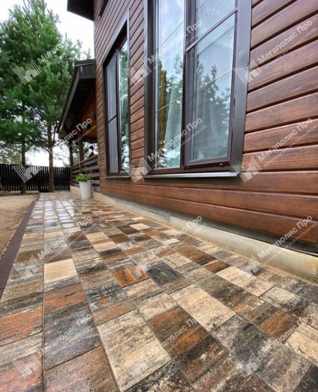 Тротуарная плитка 342 Механический завод Новый Город ColorMix 40мм Карелия фото 3