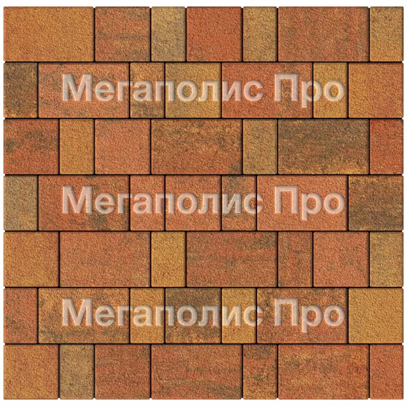 Тротуарная плитка Выбор Старый город Листопад А.1.Фсм.4 40 мм. Арабская ночь Гранит фото 4