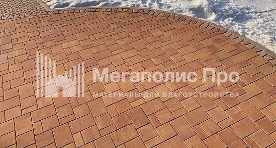 Проект «Рассвет». Тротуарная плитка Старый город Ландхаус Рассвет