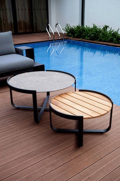 Кофейный комплект Boden Brafritid антрацит, алюминий/тик фото 6