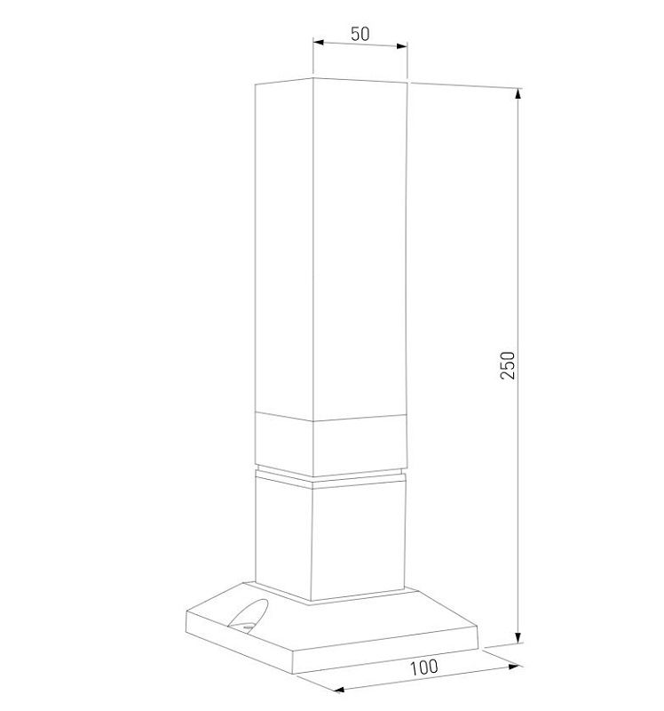 Уличный светильник Elektrostandard IP54 1536 TECHNO LED черный фото 6