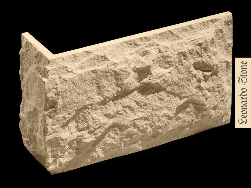 Декоративный кирпич Бретань угловой элемент фото 1